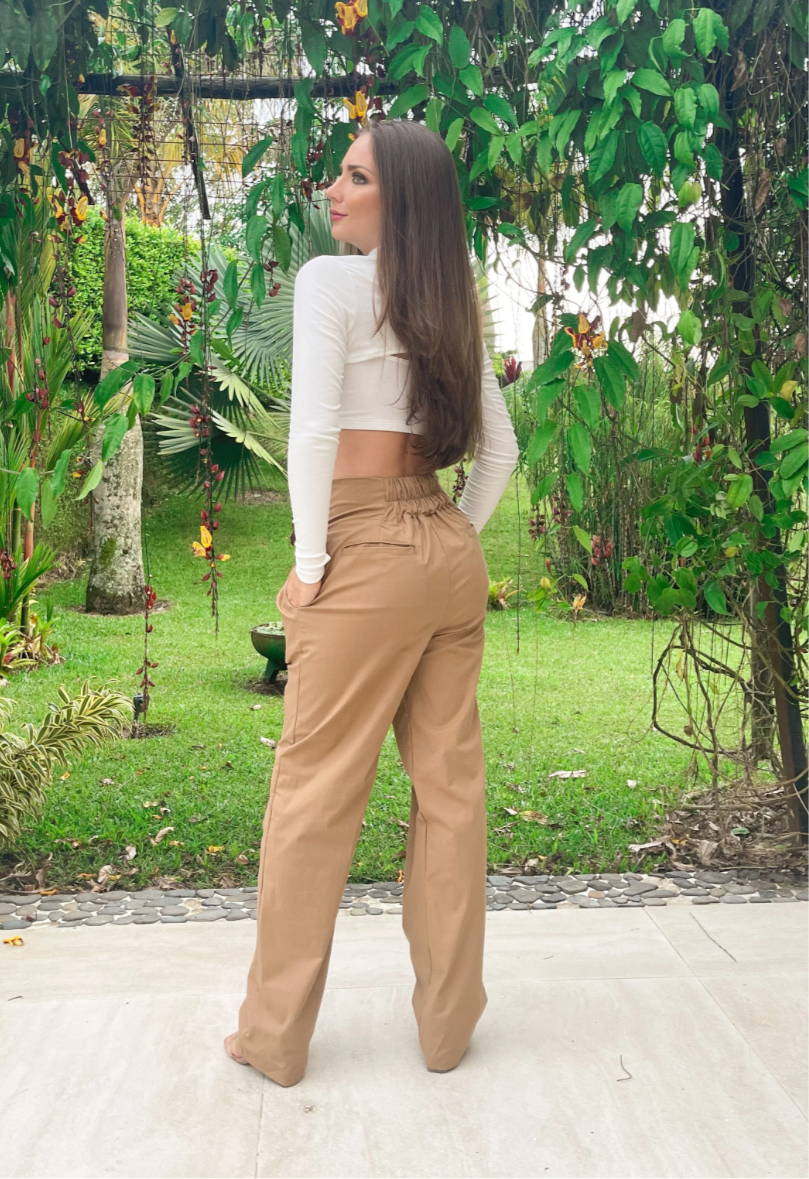 Pantalon con resorte