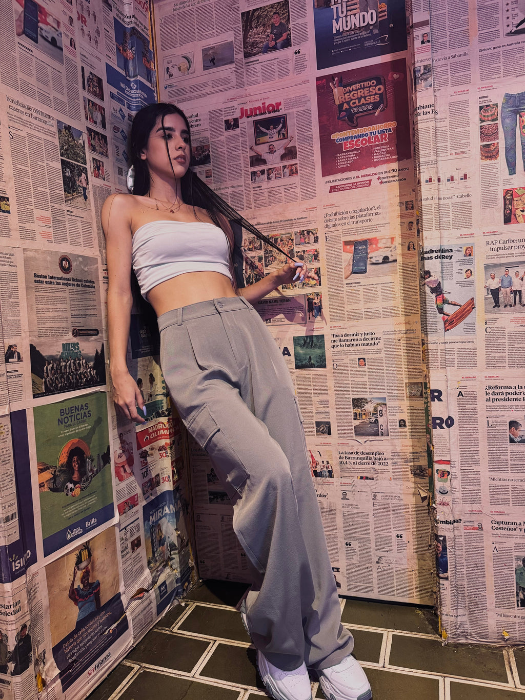 Pantalon cargo