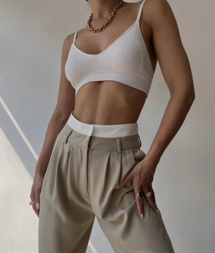 Pantalon doble pretina