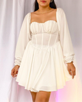 Vestido mangas