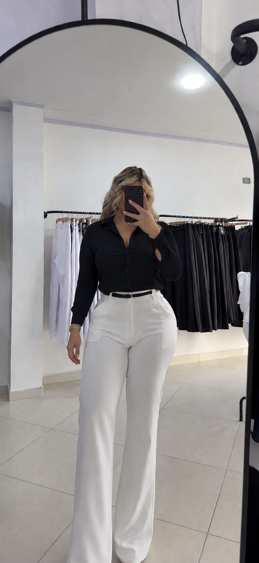 Camisa manga larga