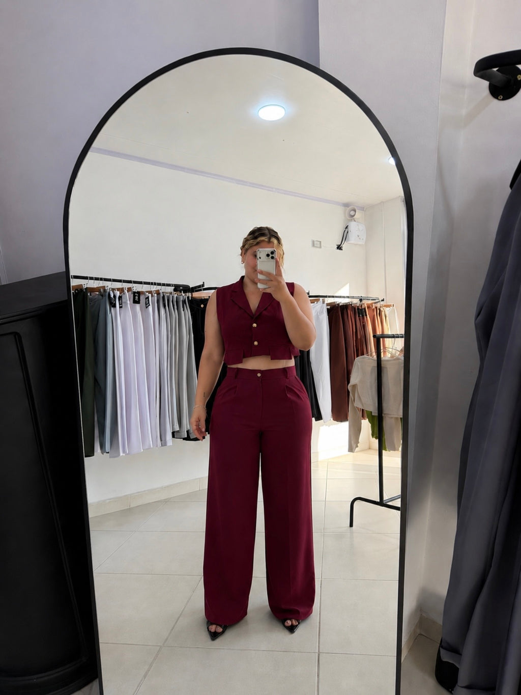 Chaleco más pantalón