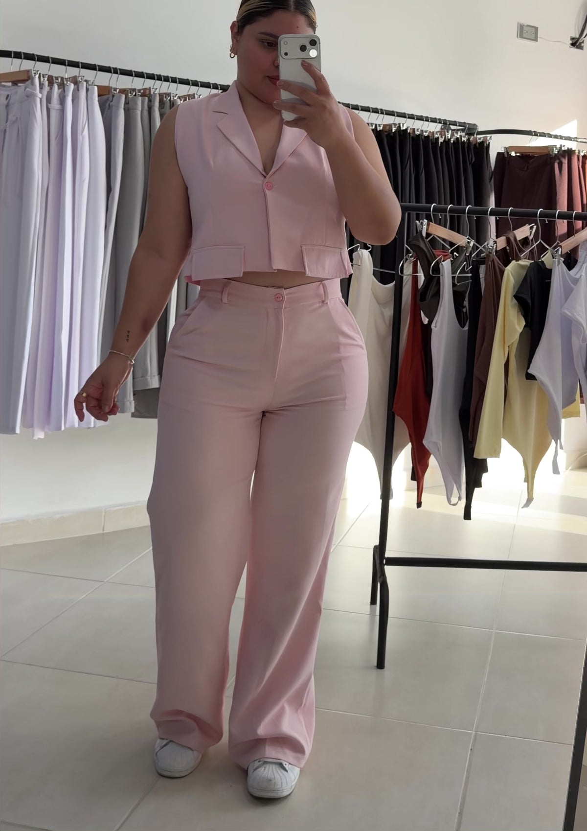 Pantalon sin pinzas